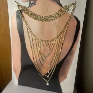 Elegant Gold and Silver Chain Necklace